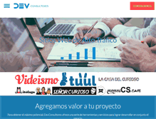 Tablet Screenshot of devconsultores.com